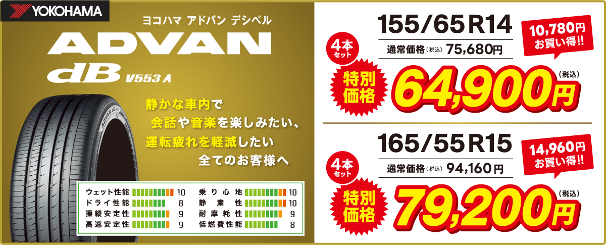 ヨコハマ アドバン デジベル